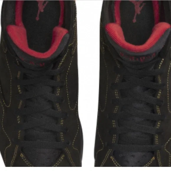 Authentic Men’s Air Jordan 7 Citrus Size: 9 (Worn Once) Shoe box torn a little - Picture 5 of 7